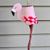 DIY Flamingo Windsock