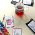 DIY Watercolored Tea Themed Cards + Art of Tea review