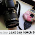 Camera Strap Lens Cap Pouch DIY