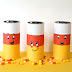 DIY Candy Corn Tins