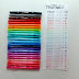 Color Swatching the Tombow TwinTone Dual Tip Markers