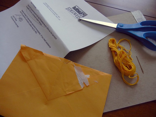 Recycled book tutorial