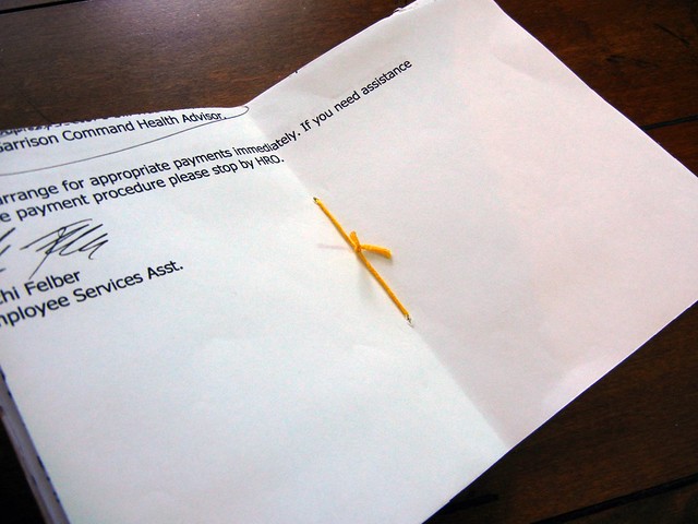 Recycled book tutorial